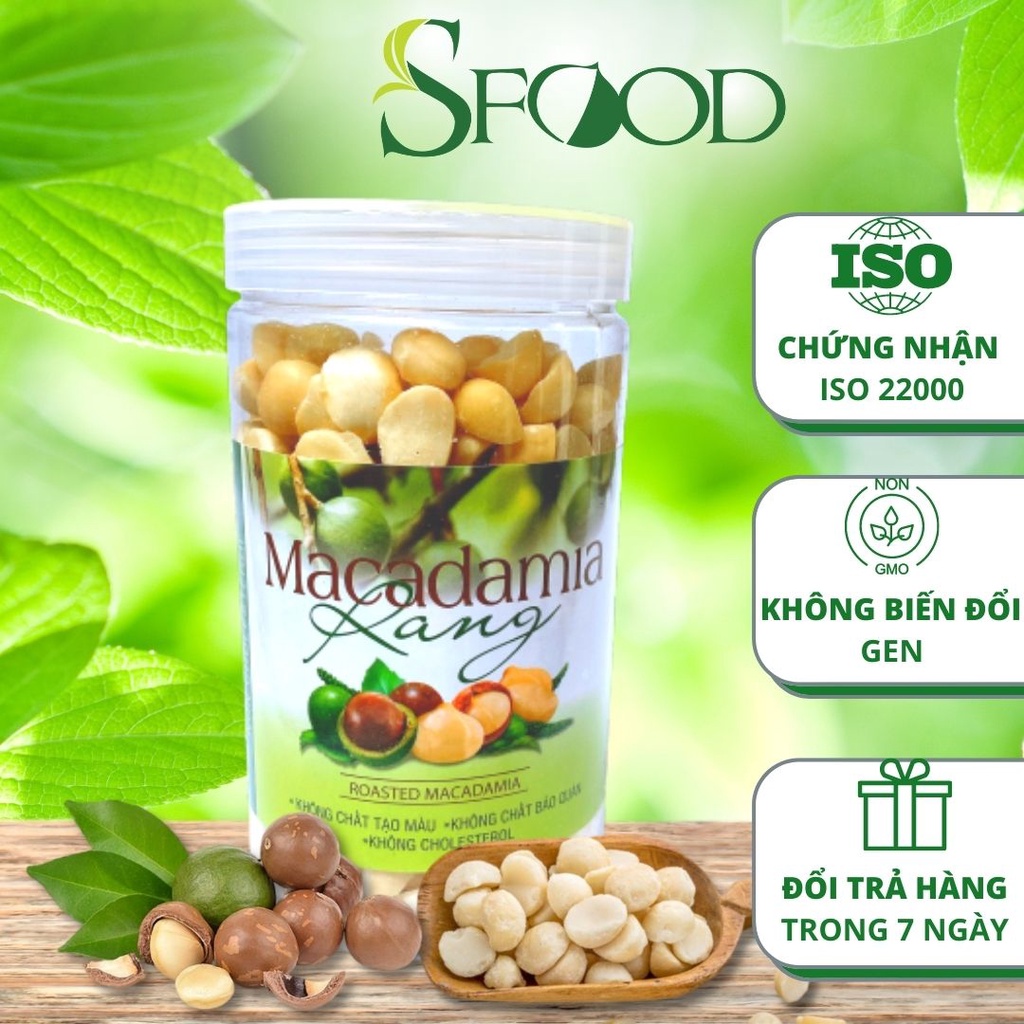 Nhân macca vỡ Sfood