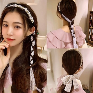 Băng Đô Vải Hoạ Tiết Hoa Xinh Xắn Cho Nữ