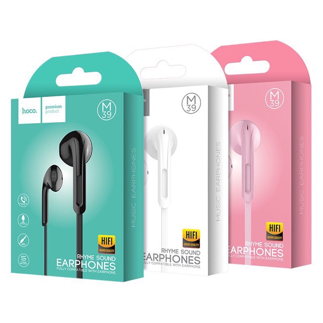 Tai nghe Hoco M39 jack 3.5 hàng chính hãng âm thanh cực hay