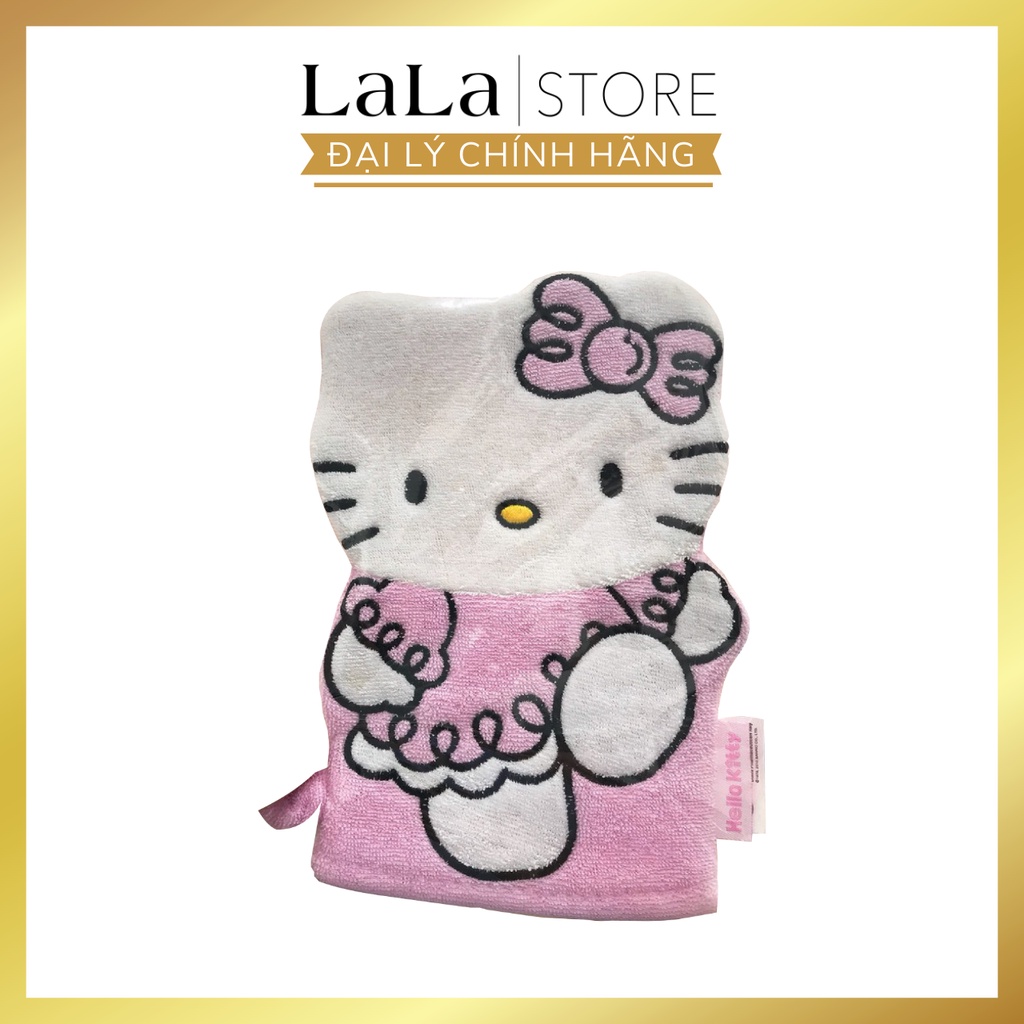 Găng Tay Tắm Hàn Quốc Hello Kitty