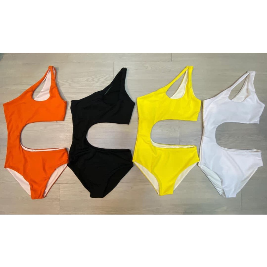 Bikini Nữ Một Mảnh Body Khoét Eo Nhiều Màu Freesize BHV081