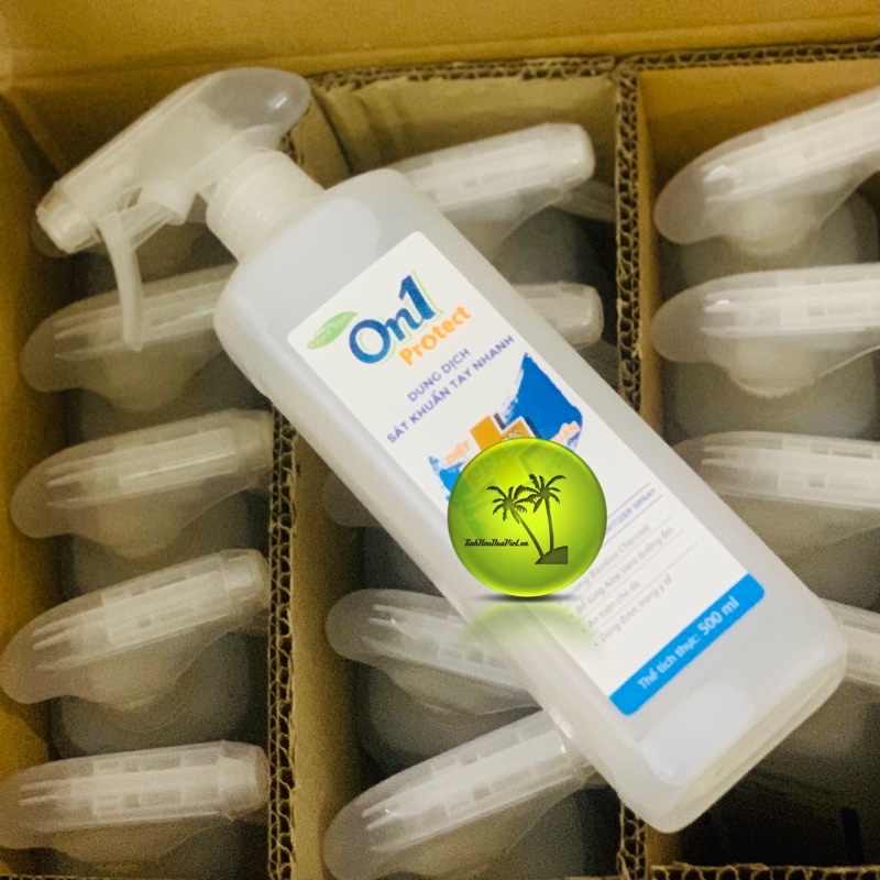 [Q10] 500ml Dung Dịch Rửa Tay Khô On1 Hương BamBoo Charcoal 500ml DB500