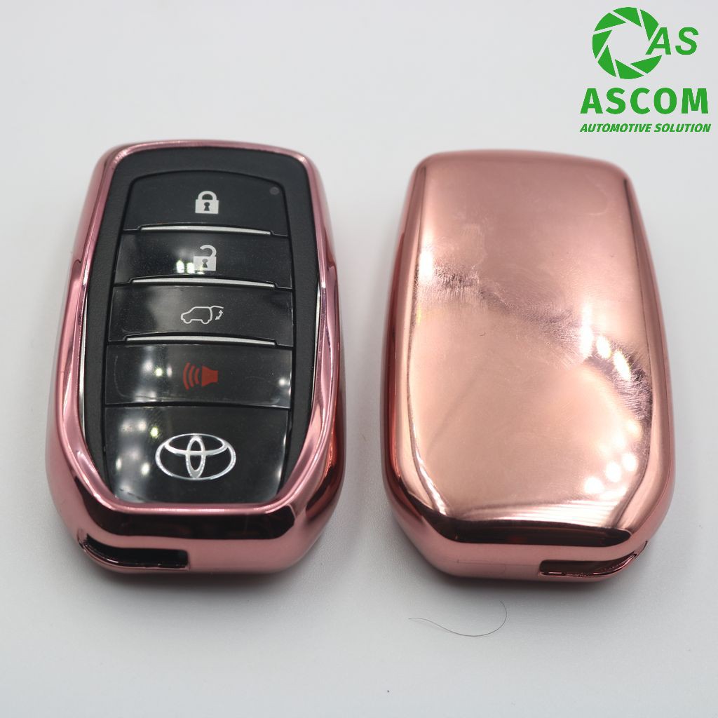 Ốp chìa khóa Toyota Ốp bảo vệ vỏ khóa Toyota Camry Innova Fortuner Hilux