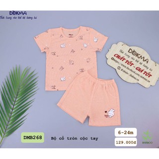 [Dokma] Bộ cổ tròn cộc tay DMB268