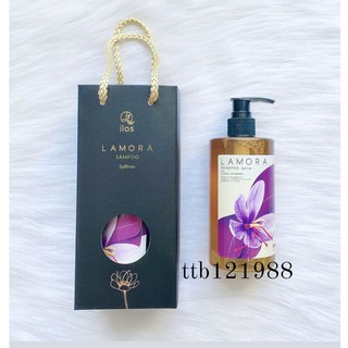 Dầu Gội Hữu Cơ Saffron Lamora 330ml