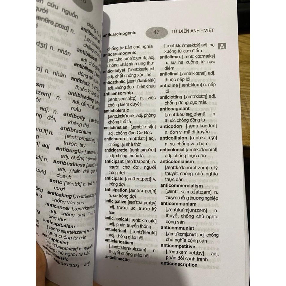 Sách - Từ điển Anh Việt 75000 từ