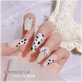 Charm nơ-charm đá cao cấp trang trí móng