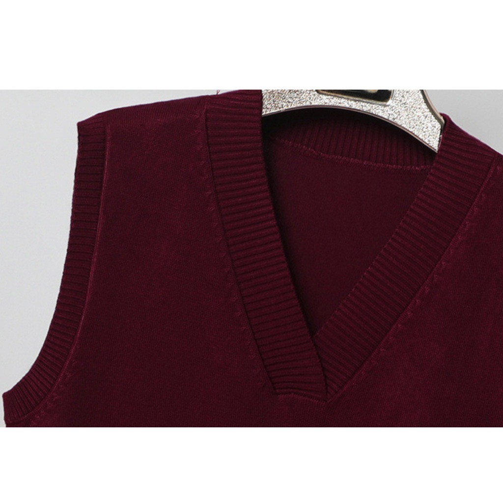 Áo gile nữ, áo len nữ không tay xinh xắn AL-211i | BigBuy360 - bigbuy360.vn