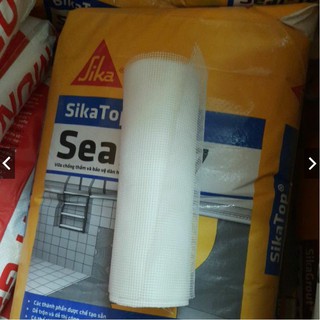 Lưới thủy tinh khổ 20cm - Sử dụng kết hợp với chất chống thấm để tăng khả năng chống thấm và xử lý nứt - 1 mét