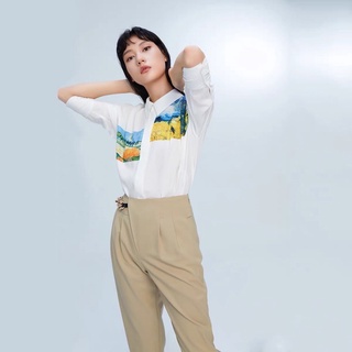 Áo sơ mi hoạ tiết Lily