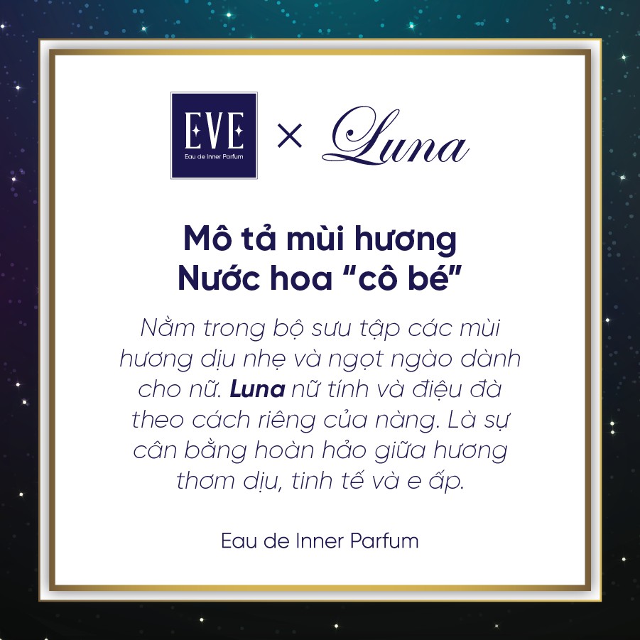 Nước Hoa Vùng Kín Nữ Chính Hãng LUNA 5ml Mùi Thơm Dịu Dàng Hương Hoa Hồng, Lưu Hương Thơm Lâu Quyến Rũ Cao Cấp