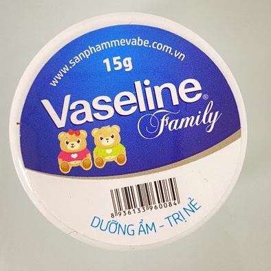 Kem Bôi Vaseline Family.Dưỡng Ẩm Cho Da,Giảm Khô,Nứt,Nẻ Da