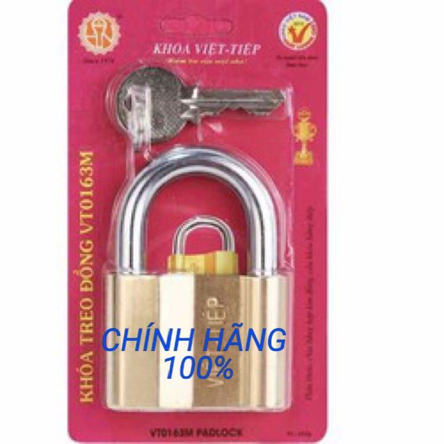 KHÓA TREO ĐỒNG VIỆT TIỆP 1466/63M CAM KẾT CHÍNH HÃNG 100%