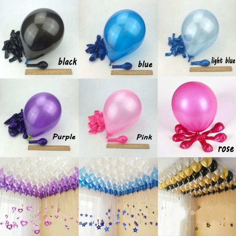 Set 10 bong bóng 10inch trang trí tiệc sinh nhật độc đáo