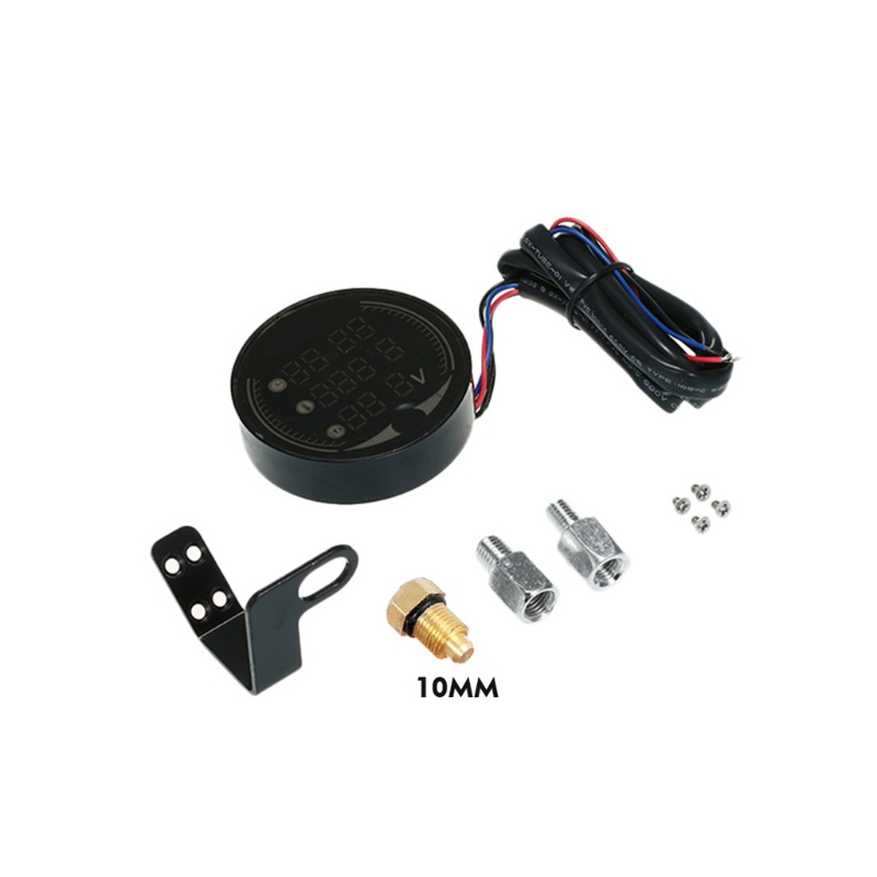 Vôn Kế Kỹ Thuật Số Màn Hình LED Hiển Thị Chuyên Dụng Cho Xe Hơi