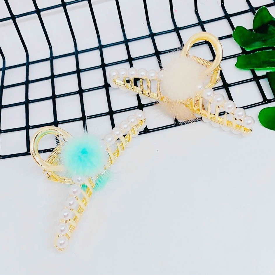 KẸP CÀNG CUA GẮP TÓC GẮN CHARM SIÊU DỄ THƯƠNG PHONG CÁCH HÀN QUỐC