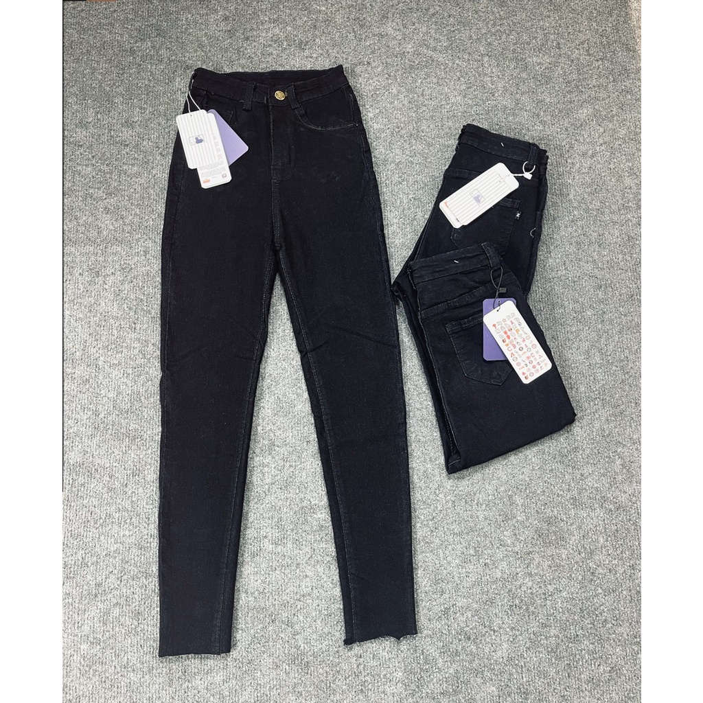 [Mã FAMARAL1 giảm 10K đơn 50K] QUẦN BÒ ĐEN SKINNY MBL CHO NỮ