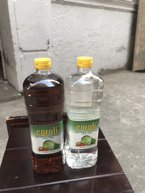 Dấm rau củ quả loại 1Lit - nhập khẩu Hà Lan - Dấm coroli 1Lit