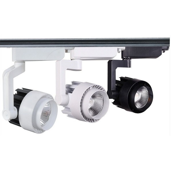 Combo bộ sản phẩm 3 đèn rọi ray 20W + 1 thanh ray 1 mét