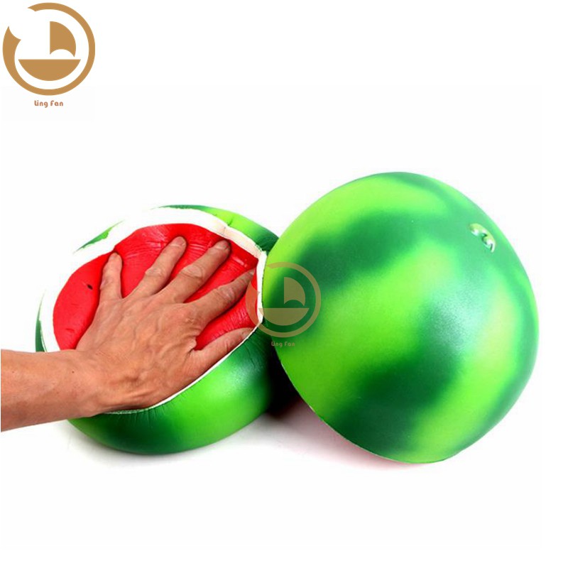 Bình Nước XINRAN Chất Lượng Cao❤️1 Đồ Chơi Squishy Hình Trái Dưa Hấu Kích Thước 25cm