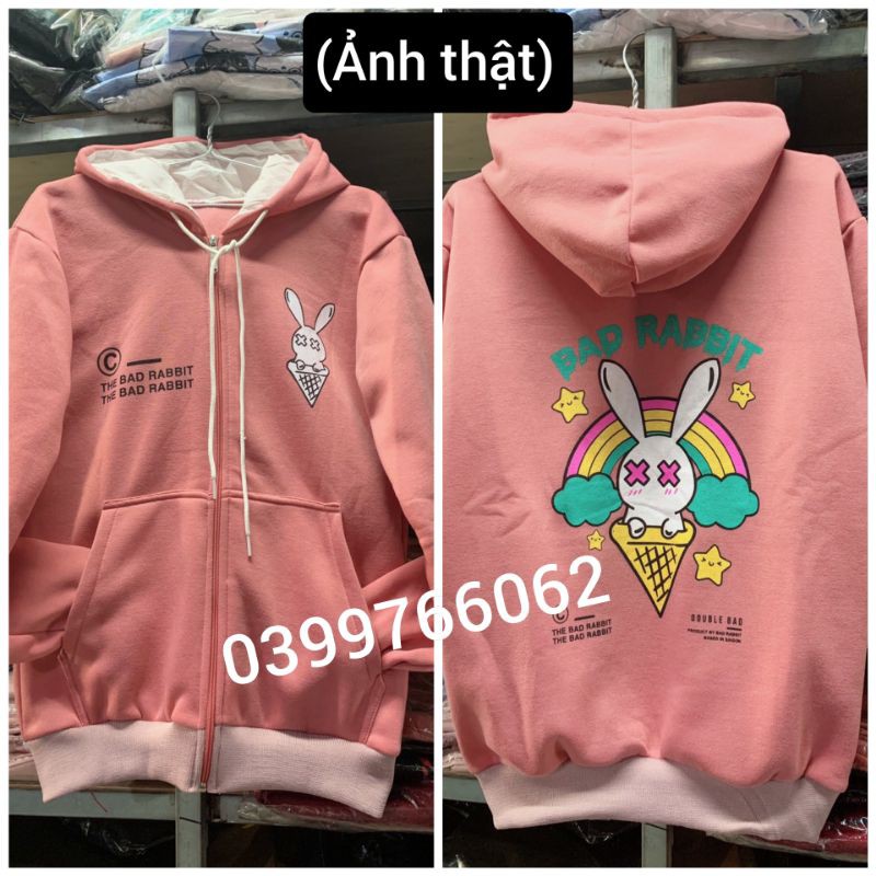 𝗡𝗘𝗪 𝗔𝗥𝗥𝗜𝗩𝗔𝗟 Áo Khoác Hoodie Dây Kéo Form Rộng (ẢNH THẬT)