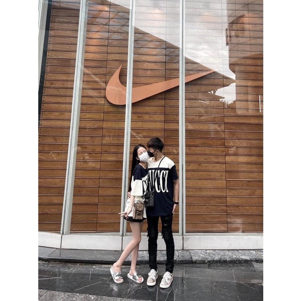 💥HOT✨áo phông nam nữ gu xì phối màu siêu chất____3990