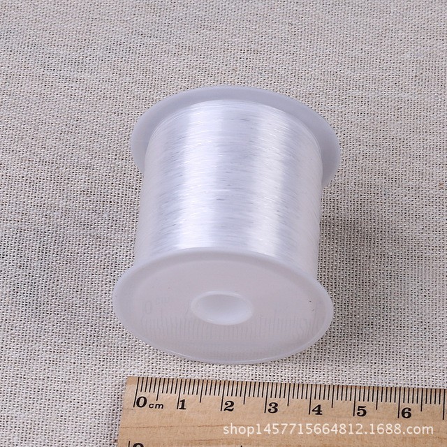Cuộn Dây Cước Không Co Dãn trong suốt, Đen đủ size 0,2 - 0,8mm