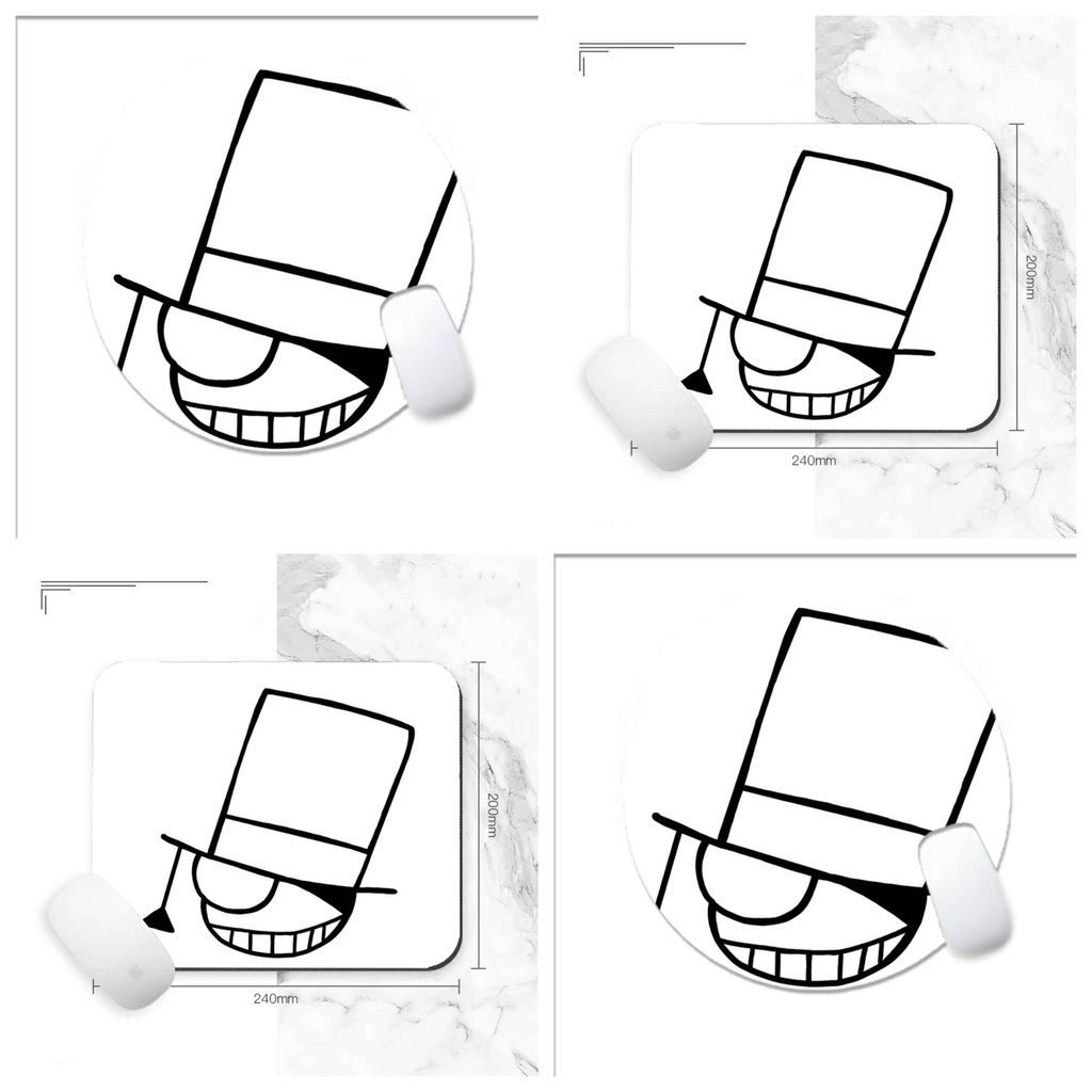 Miếng di chuột in hình Kaito Kid cute anime chibi miếng kê chuột miếng lót chuột