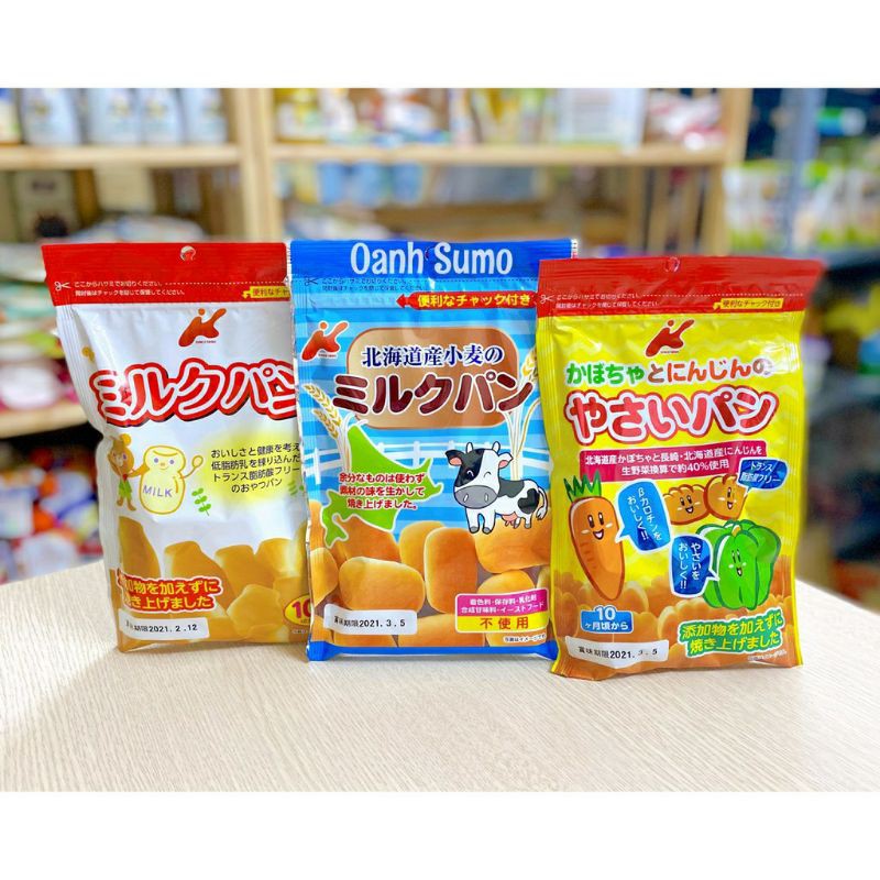 Bánh mì tươi cho bé