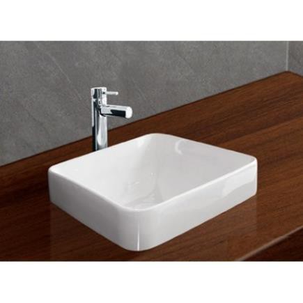 Chậu rửa mặt lavabo Viglacera CD20 Đặt Bàn Vuông