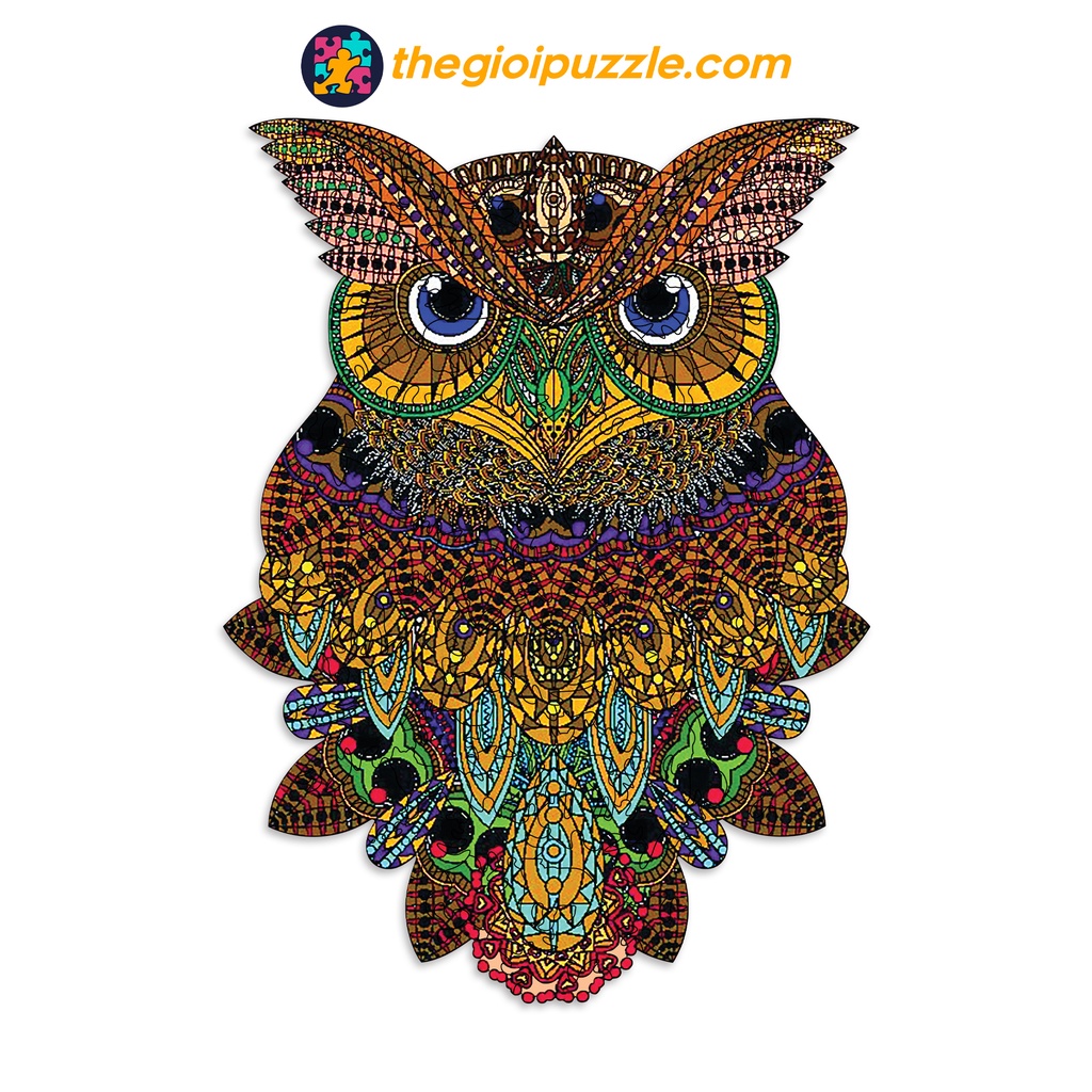 Bộ Xếp Hình Gỗ Thegioipuzzle Ghép Hình Puzzle TGP085