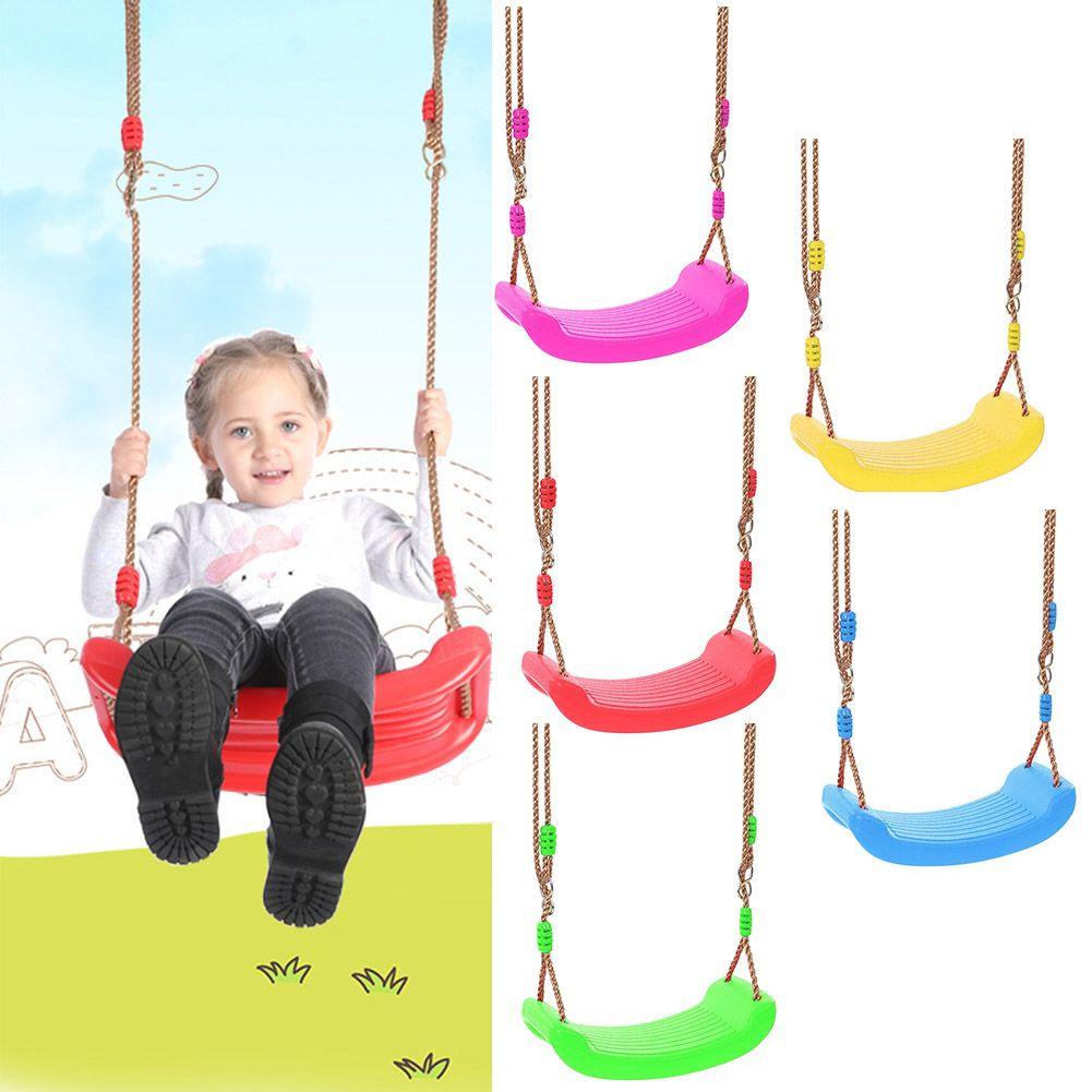 RAINBOW Xích Đu Leo Trèo Bằng Nhựa Có Thể Điều Chỉnh Chiều Cao Cho Bé