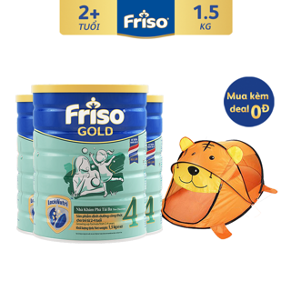 Combo 3 Lon Sữa Bột Friso Gold 4 (1500G/Lon)