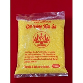 bịch cát vàng kim sa để lư hương thờ cúng bàn thờ