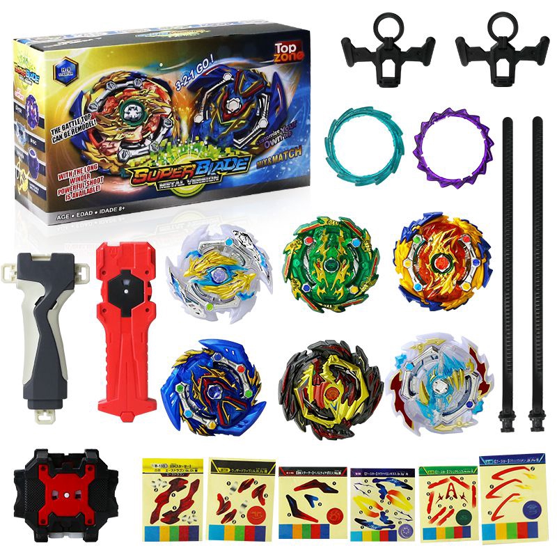 Set 6 Con Quay Đồ Chơi Beyblade Burst B133.134.135.139.144.145 Cho Bé