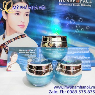 KEM NÁM DƯỠNG TRẮNG DA NURSE FACE NGỌC TRAI HÀN QUỐC