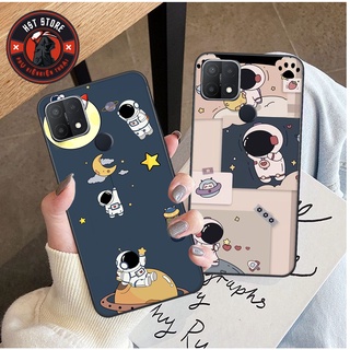 Ốp lưng điện thoại OPPO A15 / OPPO A15S - in hình phi hành gia mặt trăng vũ trụ không gian và vũ trụ trái đất