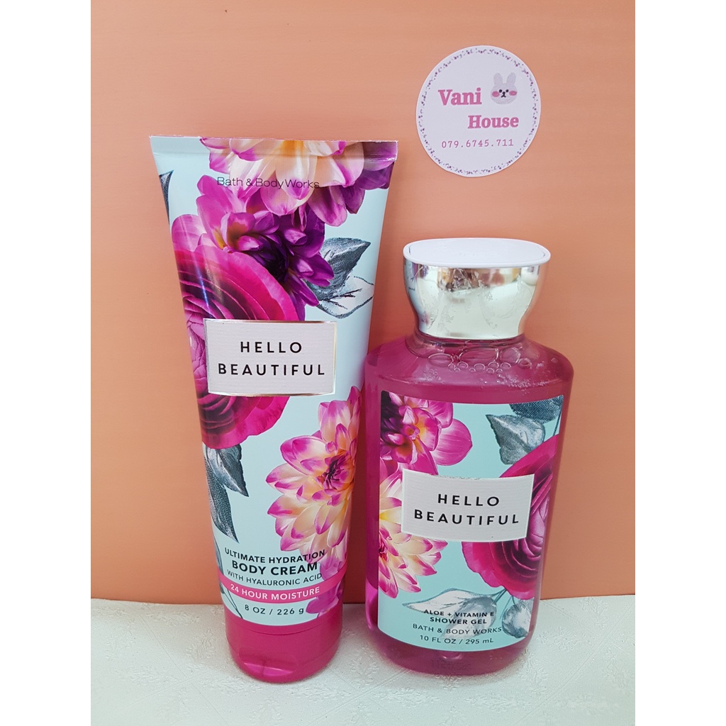 Kem Dưỡng Thể, Sữa Tắm Bath and Body Work - HELLO BEAUTIFUL