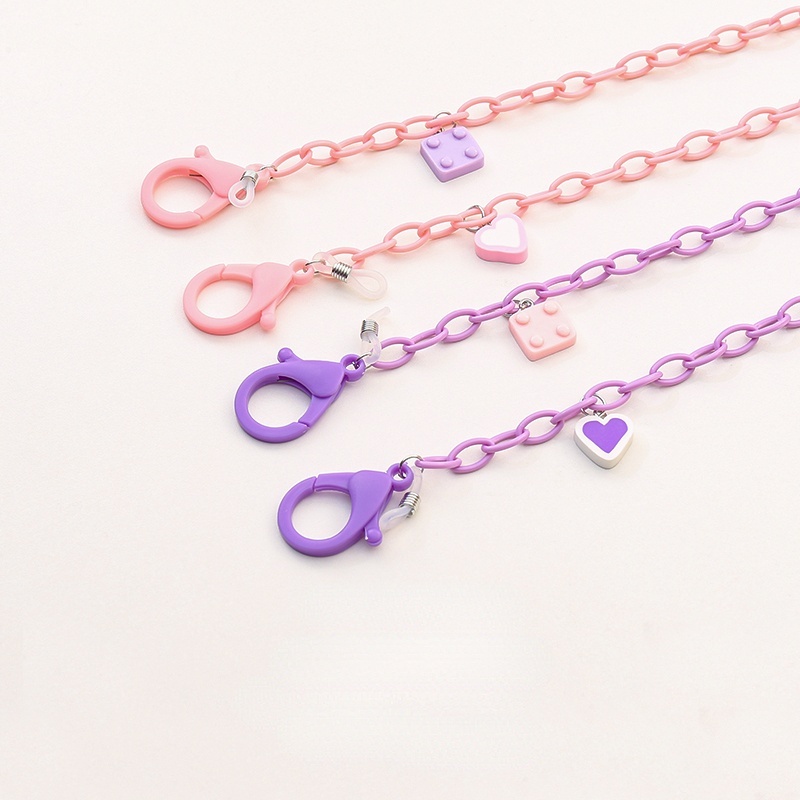 Dây Đeo Kính Chống Thất Lạc Màu Sắc Ngọt Ngào Phong Cách Hàn Quốc