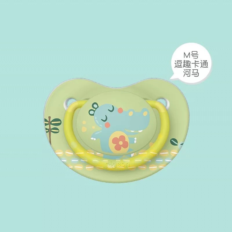 Ti Ngậm Pigeon Cho Bé Ty Giả Siêu Mềm Đầu Núm Tròn Chất Liệu Silicone Cao Cấp An Toàn 3 Size S M L Vỉ 1 Cái