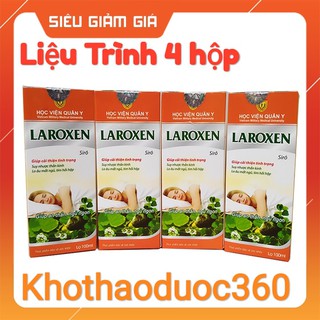 Liệu trình 4 Hộp Siro Laroxen Học viện Quân Y/Giúp ngủ ngon ngủ sâu giấc