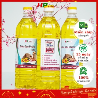 Dầu lạc - dầu đậu phộng nguyên chất hp food