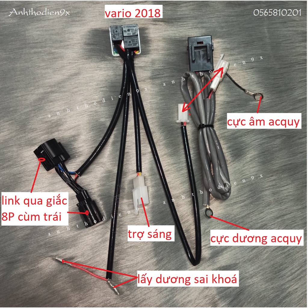 🎉Freeship Extra🎉Mạch Auto Passing Gắn Trợ Sáng L4x, Bi Cầu Mini, Z20, X100, M10 Plus Lắp Như Zin Cho Vario, Satria,...