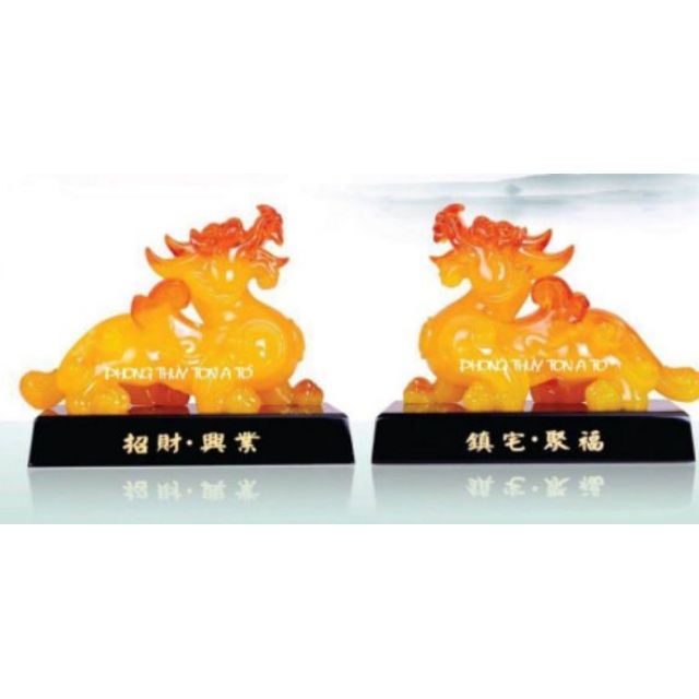 TỲ HƯU CẶP PHONG THỦY 049ML CAO 23CM