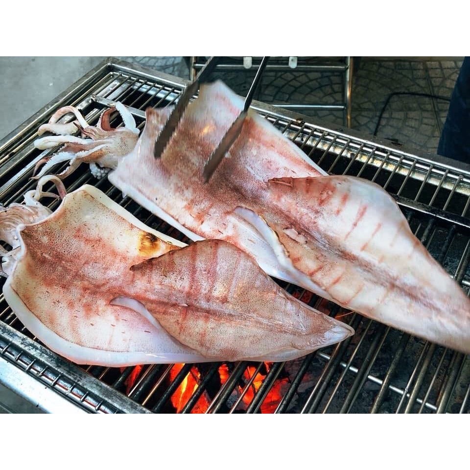 [HCM] Mực 1 nắng Cô Tô (Khay 1kg) - Thích hợp với các món nướng, hấp, chiên, xào chua ngọt - Nhất Tín Food