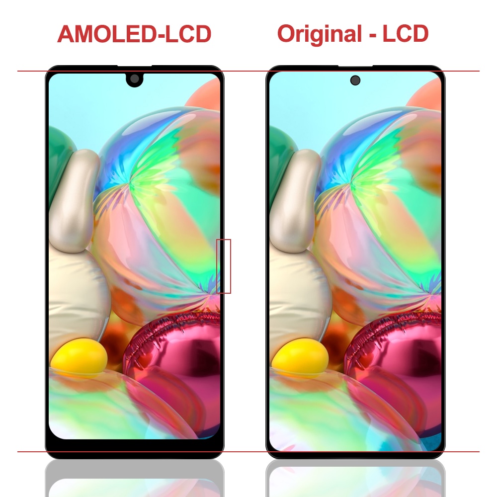 Màn Hình Cảm Ứng LCD Oled Thay Thế Cho Samsung Galaxy A71 A715 A715F A715FD