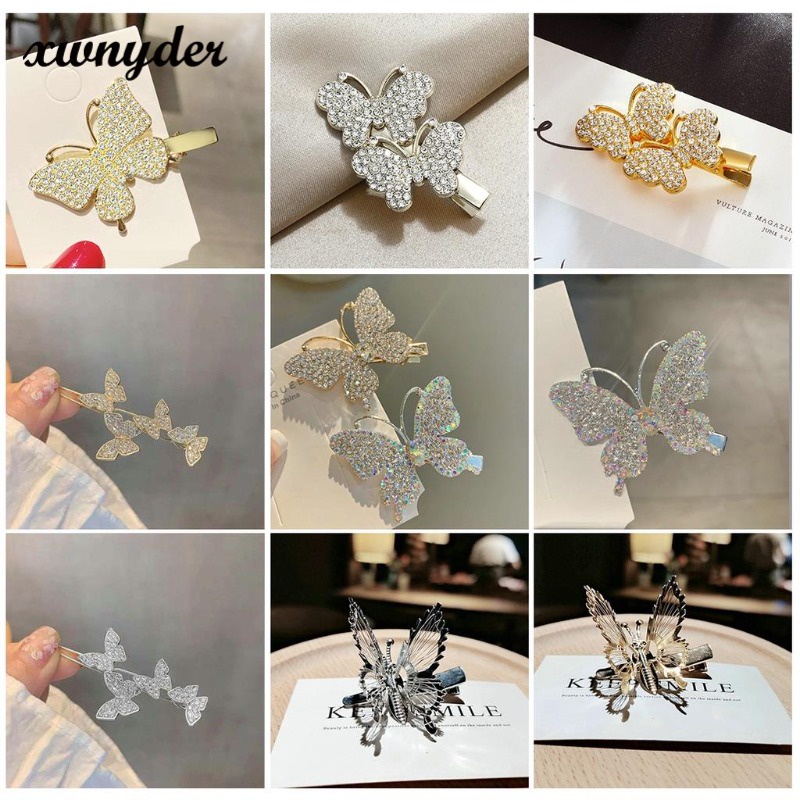 Kẹp Tóc Đính Đá Thời Trang Nữ Tính