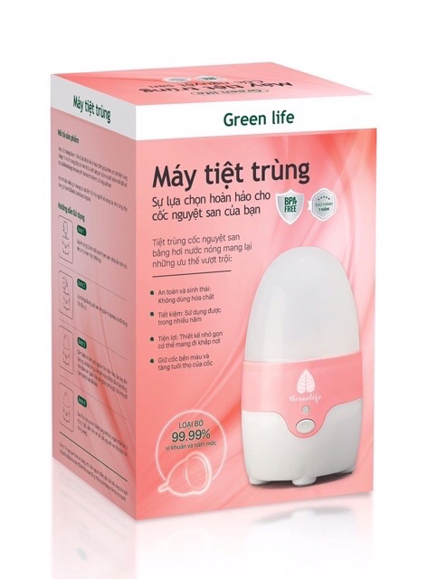 Máy tiệt trùng cốc nguyệt san GREEN LIFE