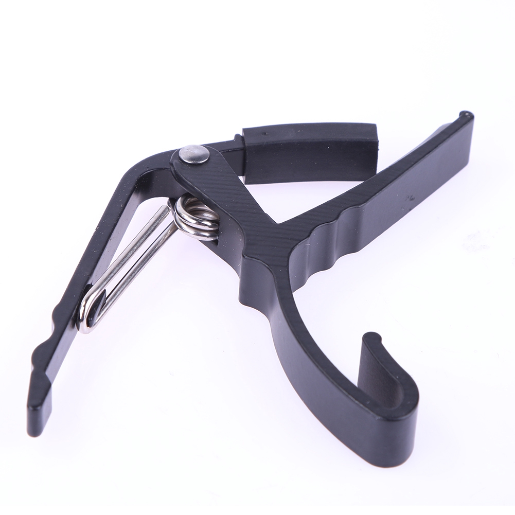 Classic Guitar Quick Change Clamp Key Black Guitar Capo For Acoustic Electric