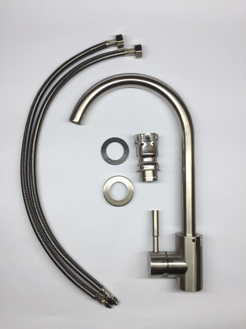 Vòi Rửa Chén Nóng Lạnh Inox304